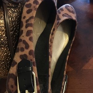 Christian Siriano flat leapord never wear